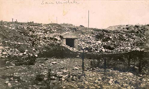 Il portale del Schonburgtunnel nel 1916