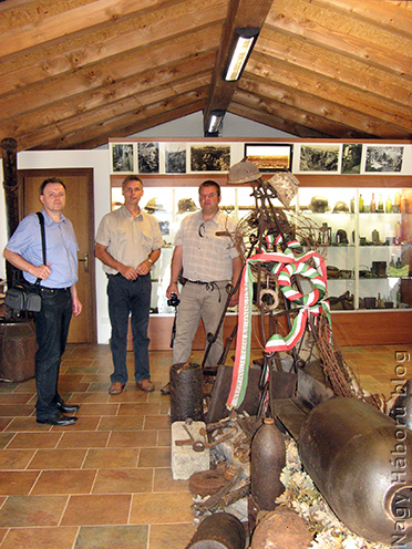 A San Martino del Carsoban található első világháborús múzeumban