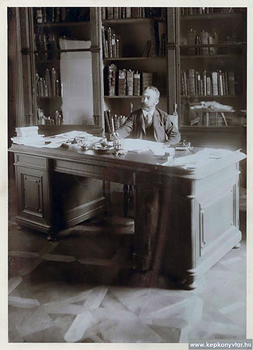Fejérpataky László, az OSZK főigazgatója 1894 és 1919 között