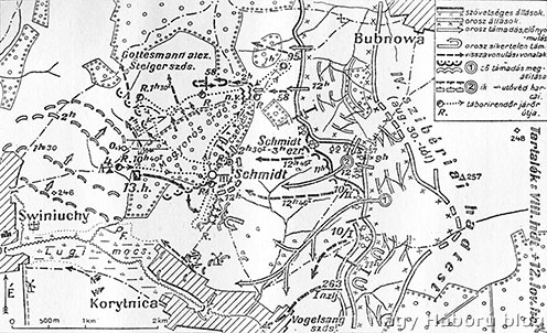 Harcok Korytnicánál és Swiniuchynál 1916. augusztus 31-én