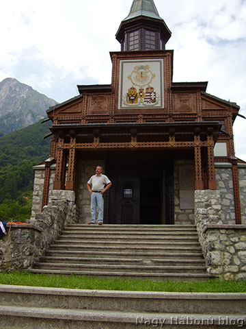 A Javorca kápolna egy korábbi felvételen