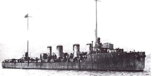 SMS TÁTRA az Osztrák-Magyar Monarchia rombolója