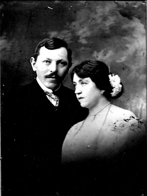 Dr. Herman Géza és felesége, Hirsch Vilma