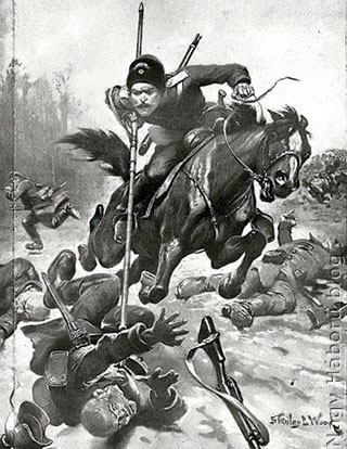 Lovas doni kozák egy 1915-ben készült rajzon