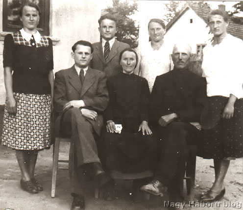 A Rátkai család 1946-ban