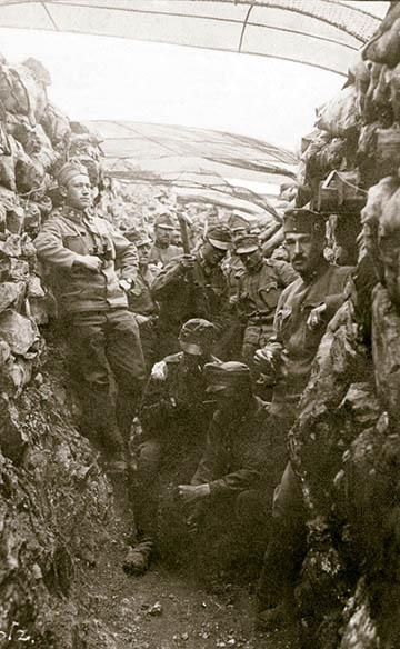 Harcárok az első világháborúban
