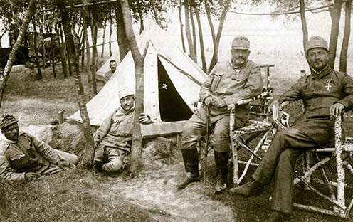 Tábor az első világháború idején