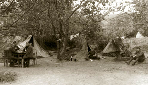 Tábor a második világháború idején