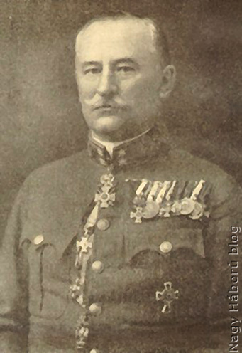 Lukachich Géza tábornok háború után készült fotója