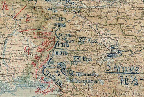 Harctéri helyzet az olasz fronton 1915. június 6-án