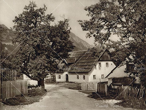 Kronau egyik utcája a húszas években