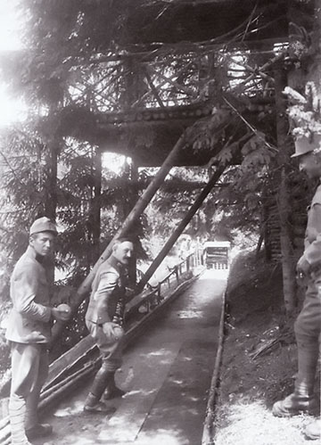 Kuglizó katonák az olasz fronton