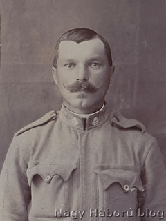 B. Sárközy Gergely katonafotója